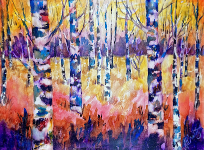 Enchanted Forest by Angela Wrahtz