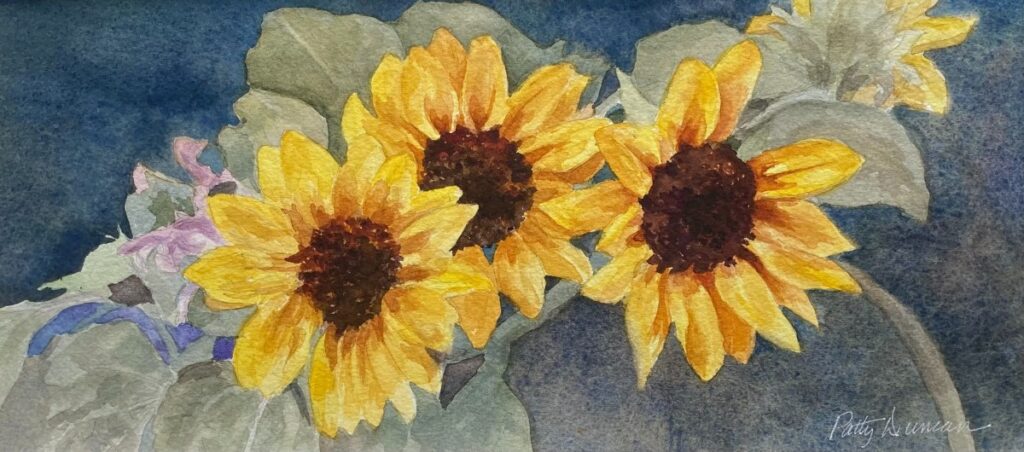 Three Sisters Painting by Patty Duncan