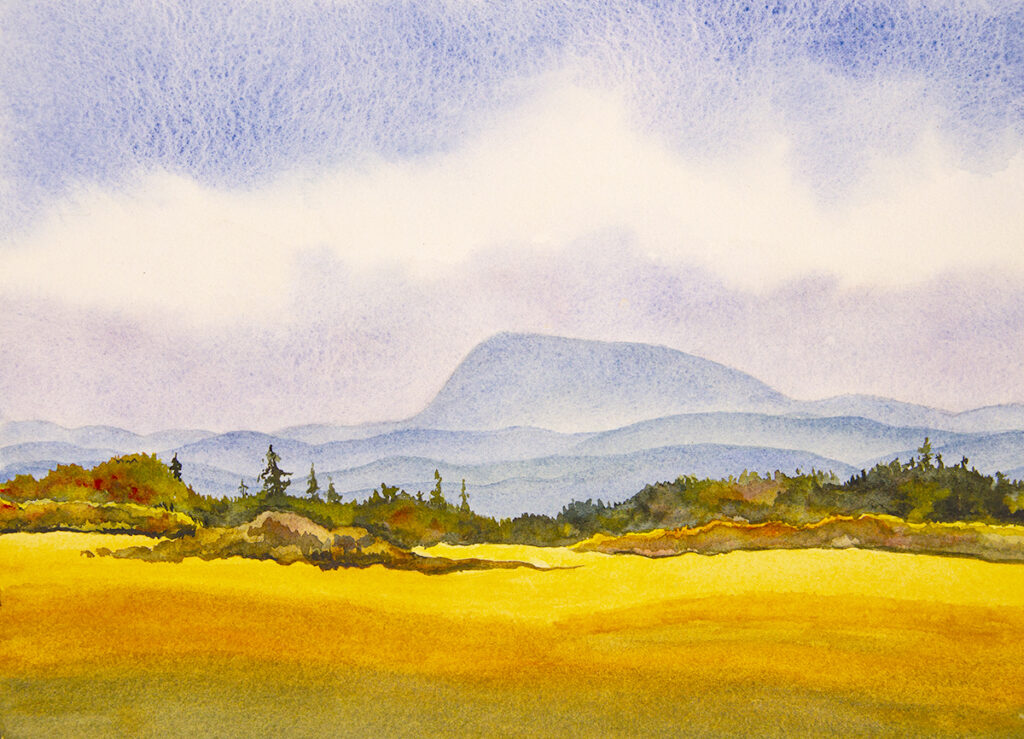 Valley Vista No. 2 Painting by Marjorie Kinch